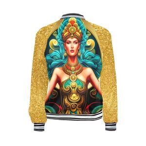 kokorepublic Women's Horizontal Stripes Jacket (Model H21)